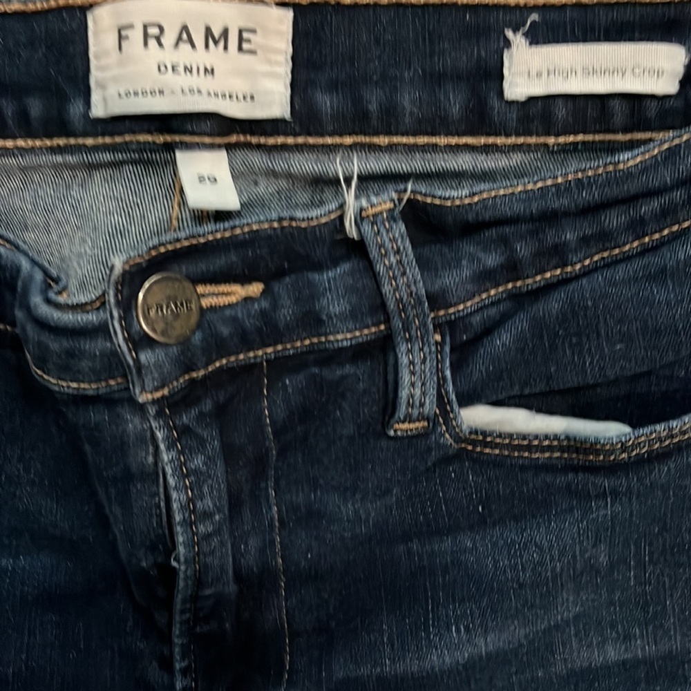 Frame Preloved Skinny Jeans View 2